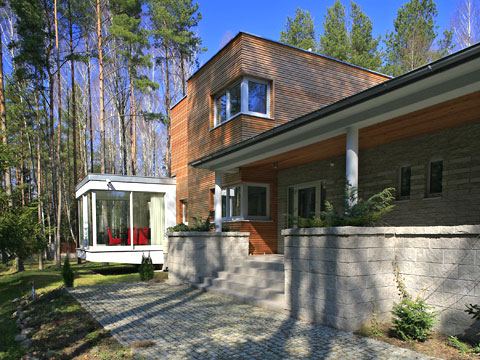 Дом из газобетона «Резиденция» 275 м² — изображение 7